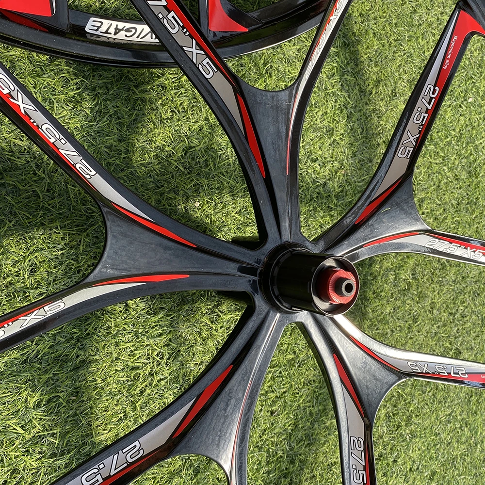 26Inch Cassette Mountain Magnesium Alloy Wheel 5/6 Spokes