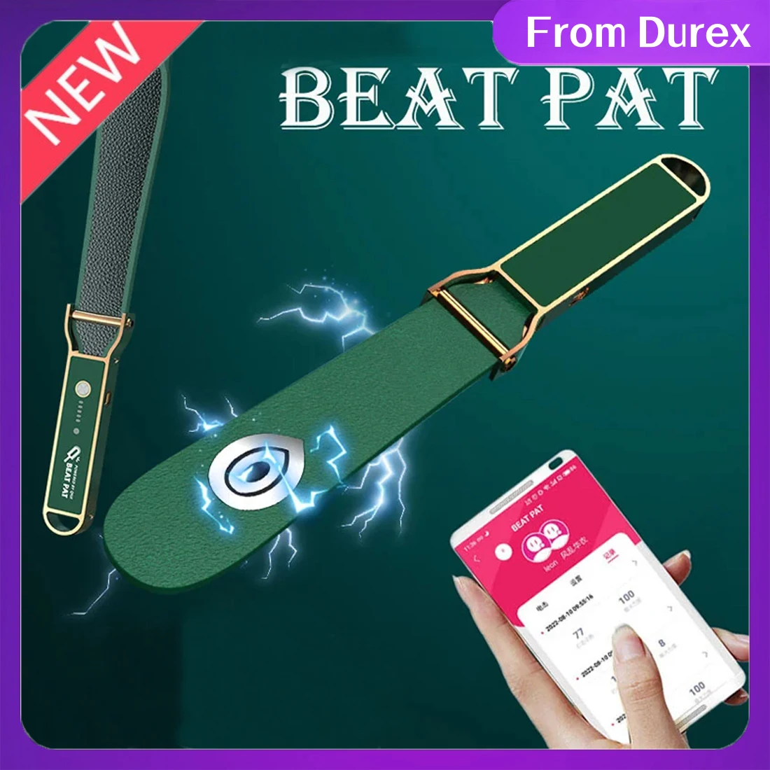 

Beat Pat Electrical Stimulation Slave SM Flog Spank Paddle Beat Electric Shock Slave BDSM Fetish Whip Paddles Adult Sex Toy