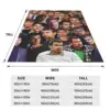 Theo James Photo Collage Blanket Fleece Warm Sofa Throw Blankets For Couch Bedding Travel Throws Bedspread Quilt 3
