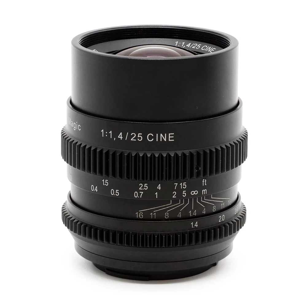 

SLR Magic 25mm F1.4 Full Frame Wide Angle Cine Cinema Prime Lens MF / Manual Focus for E-mount