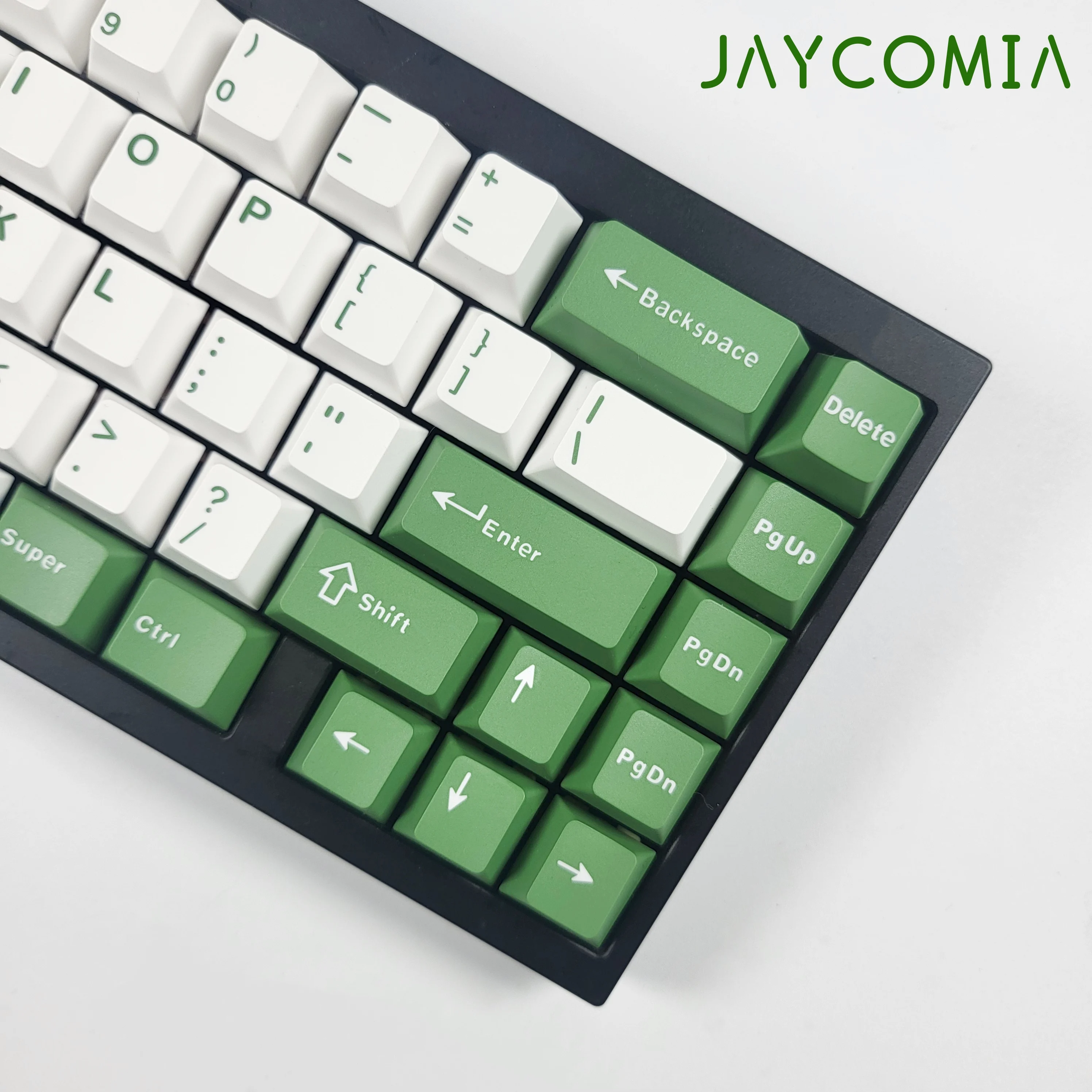 GMK Cheese Green PBT Keycaps Cherry Profile 126 Keys Big Set ISO 