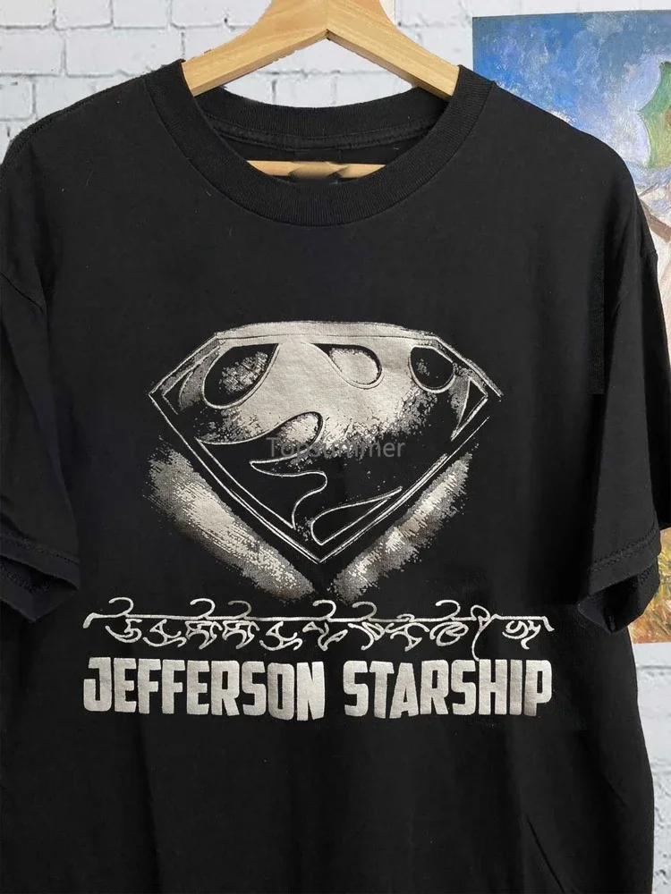 

Jefferson Airplane - Grace Slick Short Sleeve Cotton Black All Size Shirt He1164