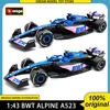 Bburago 1:43 SF24 RB20 RB19 las vegas W15 W14 F1-75 AMR23 Static Diecast Casting Alloy Model Car Collection Toy Birthday Gift 6