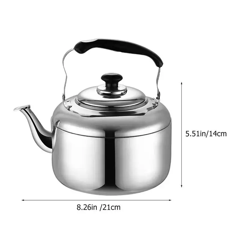 Teteras para estufa, tetera de acero inoxidable con infusor para café de té  suelto(2L): .com.mx: Hogar y Cocina