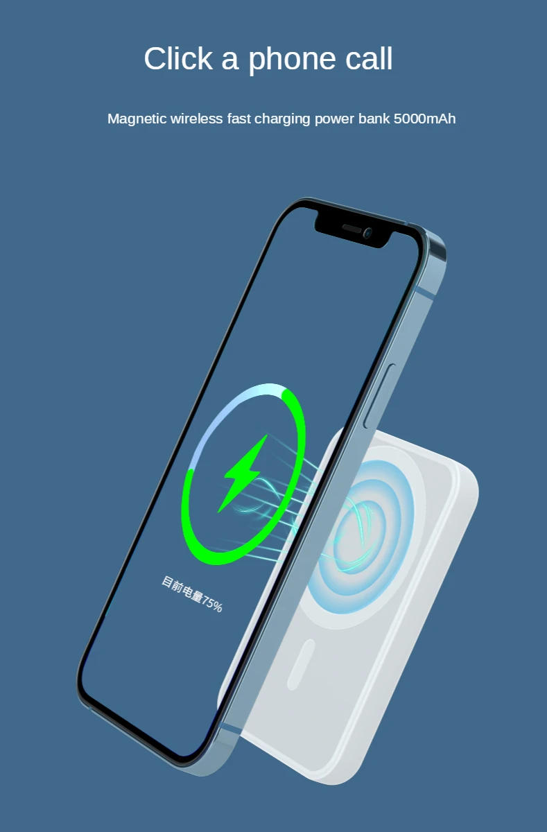 پاوربانک وایرلس مگنتی اپل باطری پک Apple Battery Pack 25 S55b52b2636cf439aaf68ca9f38b11da2D