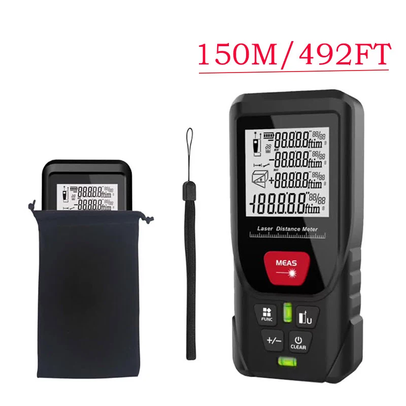Advanced Digital Laser Distance Meter - Precision Measurement & Rangefinding Tool