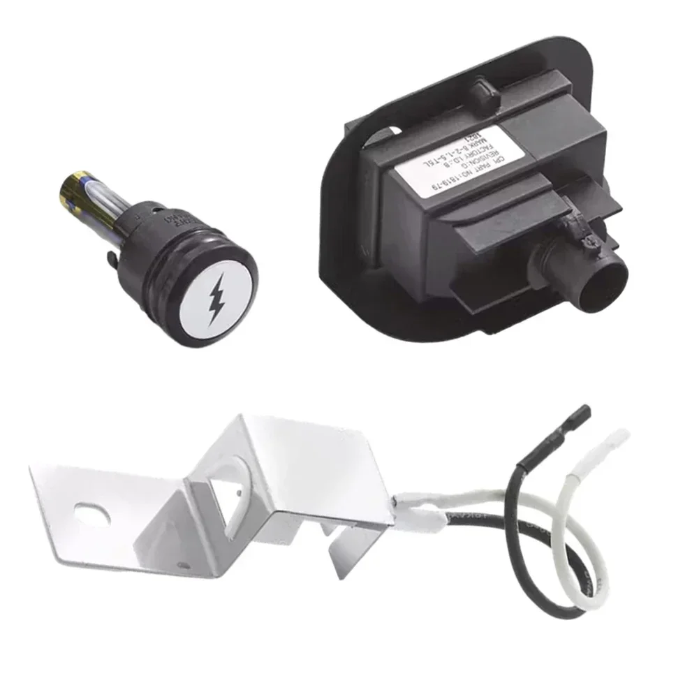 Electric Grill Igniter Kit Lighter Replacement For Weber Q1200 Q2200 64868 Series Gas Grill Replacement Ignition Kit