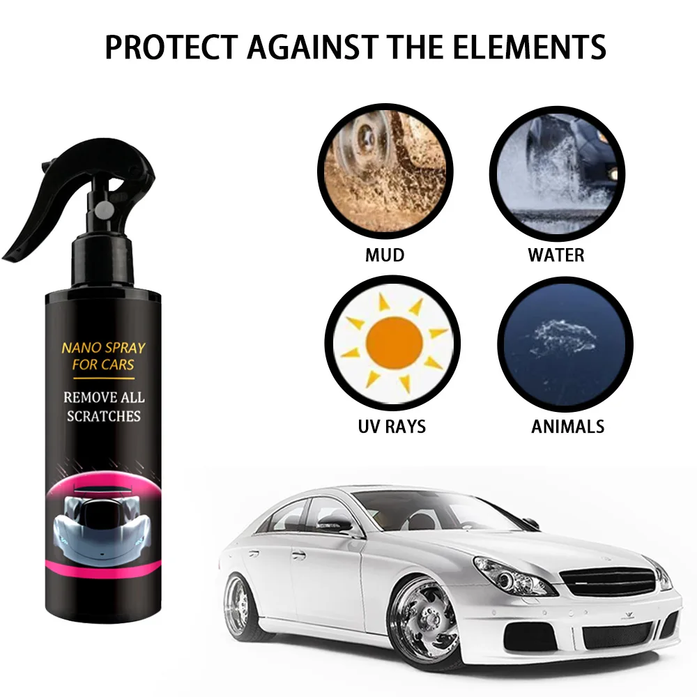 Automotive Ceramic Nano Coating Liquid Coatin Nano Hydrophobic Layer Polishing Paint Coating Agent Car Polish
