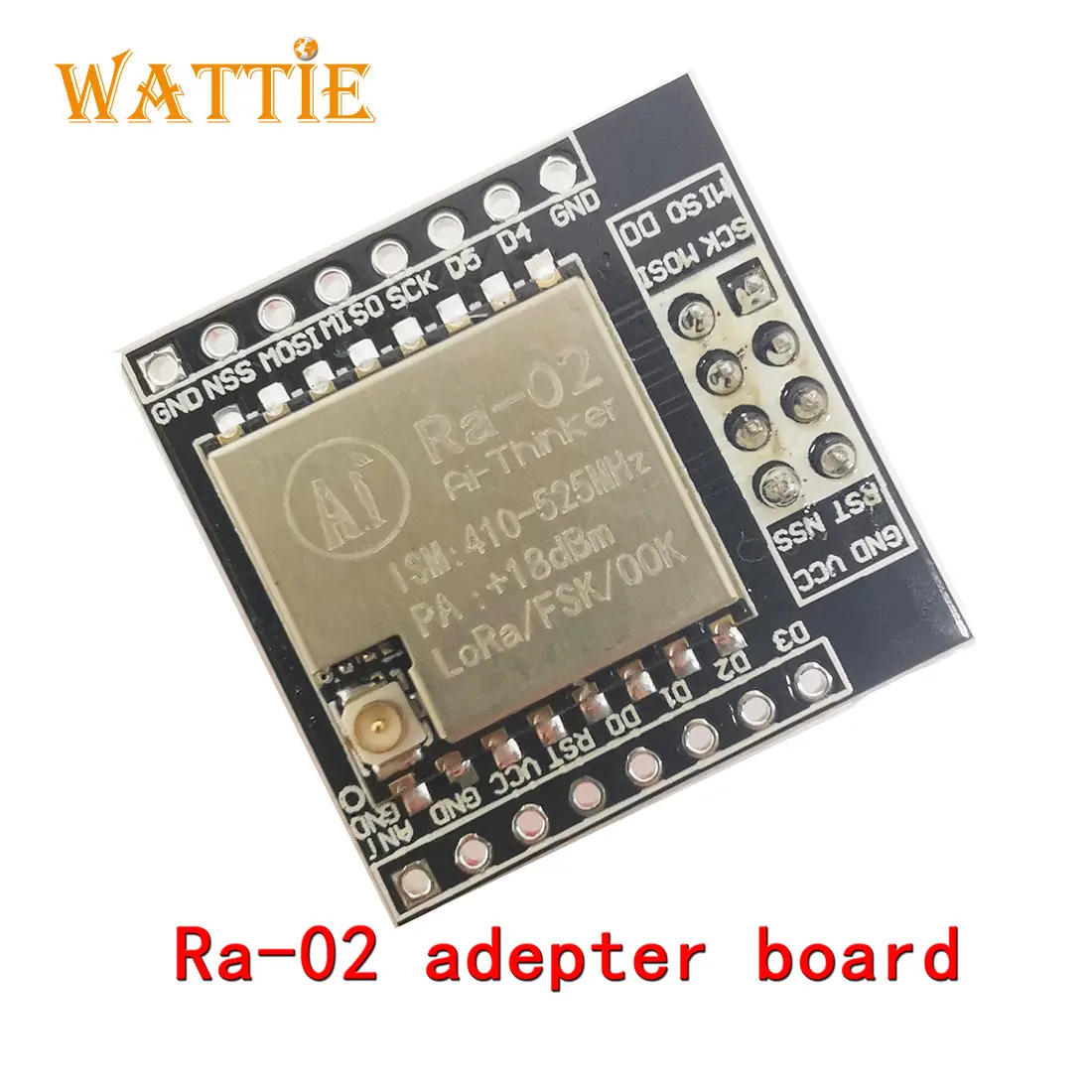 ra 01 adepter board SX1278 Ra-01SH Ra-02 Ipex Lora radio frequency data transmission module SPI interface 433MHz antenna Antenna