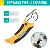 Electric Scissors Rechargeable Cordless Electric Cutter Shear For Cardboard Leather Fabric Scrapbook Carpet Electric Rotary Cutt 5