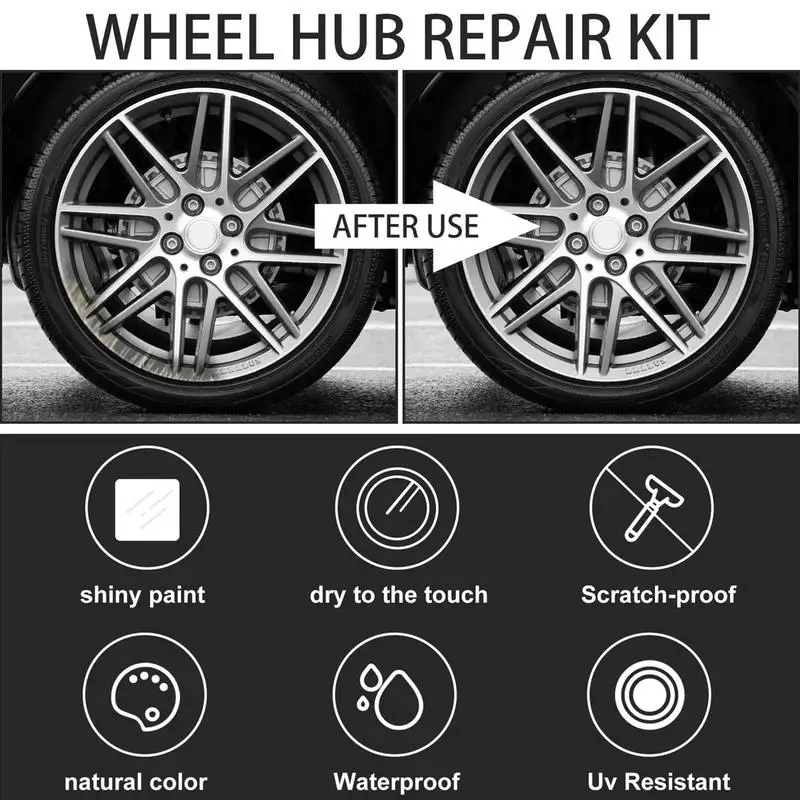 Wheel scratch repair kit Alloy Wheel Scratch Repair Kit Waterproof Scratch Repair Remover Agent Protection And Swirl Remover Polish Removal Tool