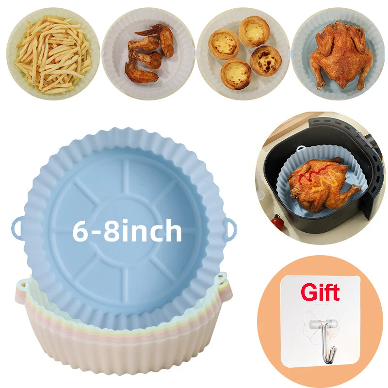 Reusable Air Fryer Paper Liner Airfryer Accessories Silicone