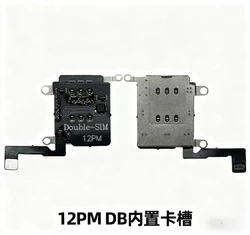 Enhanced Dual - SIM Card Flex Adapter for Built - In Compatibility (IP 12 PRO MAX)