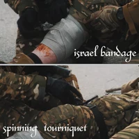 Аптечка первой помощи, снаряжение для выживания на открытом воздухе, сумка Molle, медицинская экстренная ситуация IFAK Airway, военный тактический жгут, кровотечение, израильская повязка — изображение 5