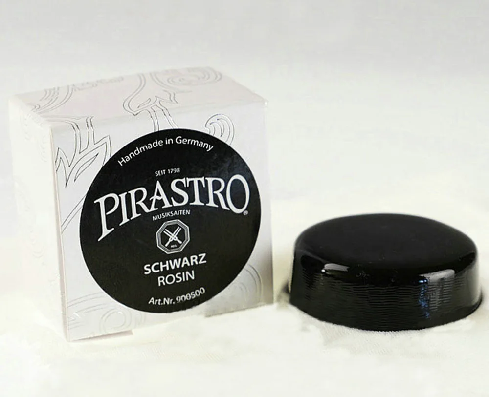 German PIRASTRO Schwarz Rosin, Model 900500, Used for Violin Steel Strings, Original from Germany