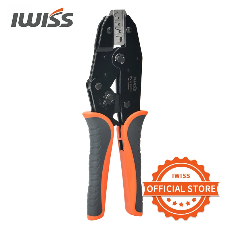 IWISS IWS-2560 EMD Jaw Crimp for AMP TE AMP Plug-In Spring Terminal Import Connector Crimping Pliers Terminal Clamp Tool 1
