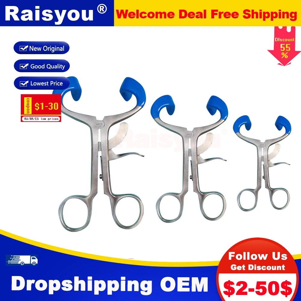 

Dental Mouth Retractor Orthodontic Opener Scratch-Proof Surgical Instrument Gag Oral Stainless Steel Molt Material Dentaire