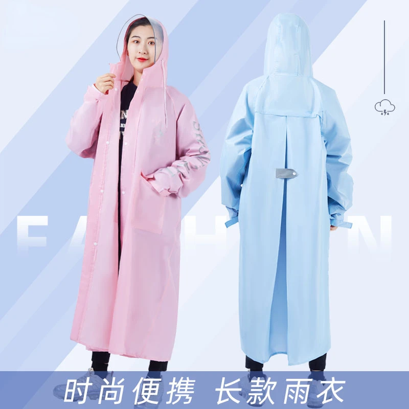 

Raincoat Long Full Body Rainproof Single Man and Woman Coat Electric Car Battery Car Bicycle Adult Poncho