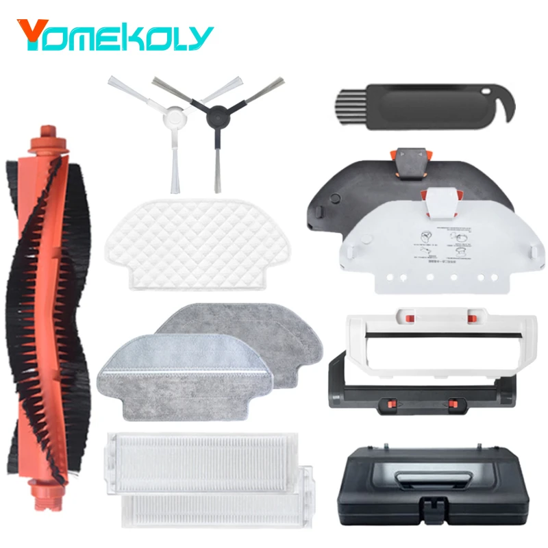 For Xiaomi Mijia Mop Pro STYTJ02YM VIOMI V3 SE V2 PRORobot Vacuum Cleaner Main/Side Brush Hepa Filter home appliance Parts