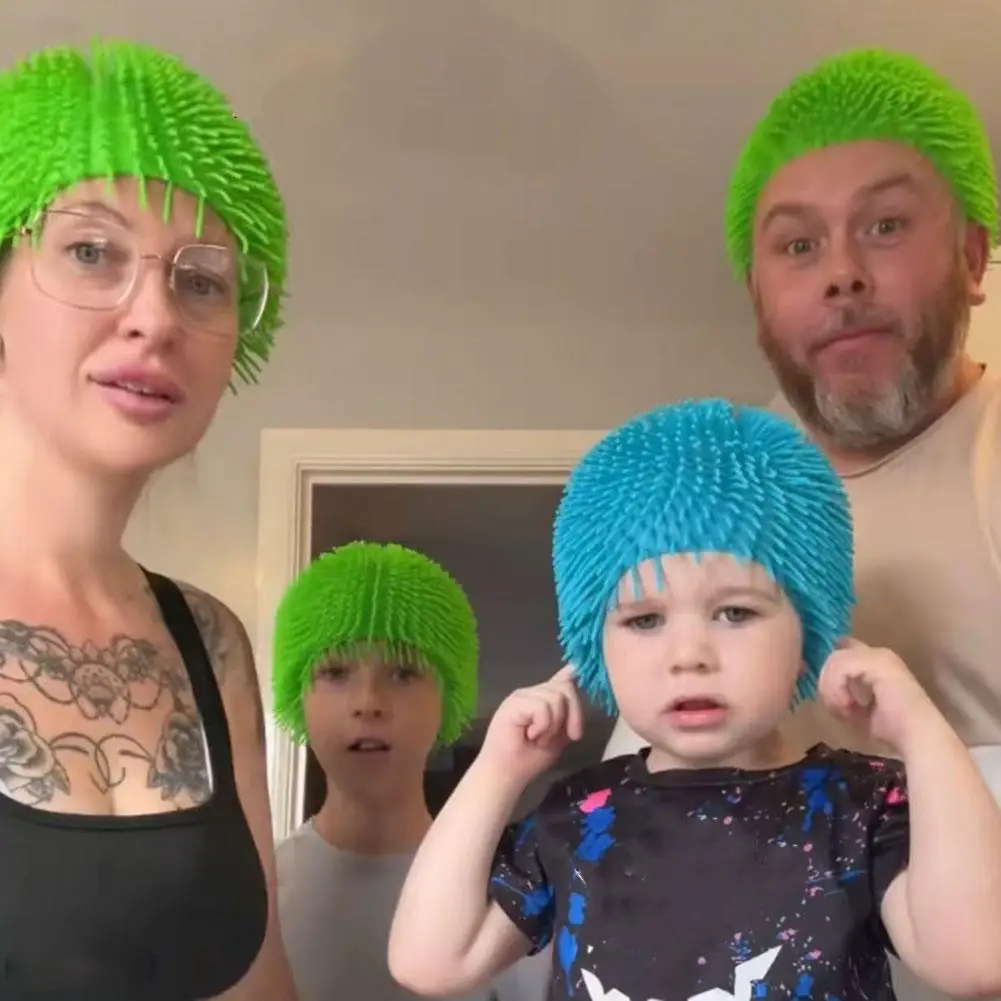Spiky Ball Prank Hat Image 13