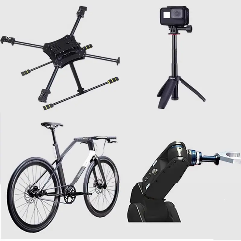 3K Carbon Fiber Square Tube Pipe High Strength Durable Outer Length 14 15 18 20 22 25 28 30 32 35 40 45 48mm for Bicycle Frame image 6