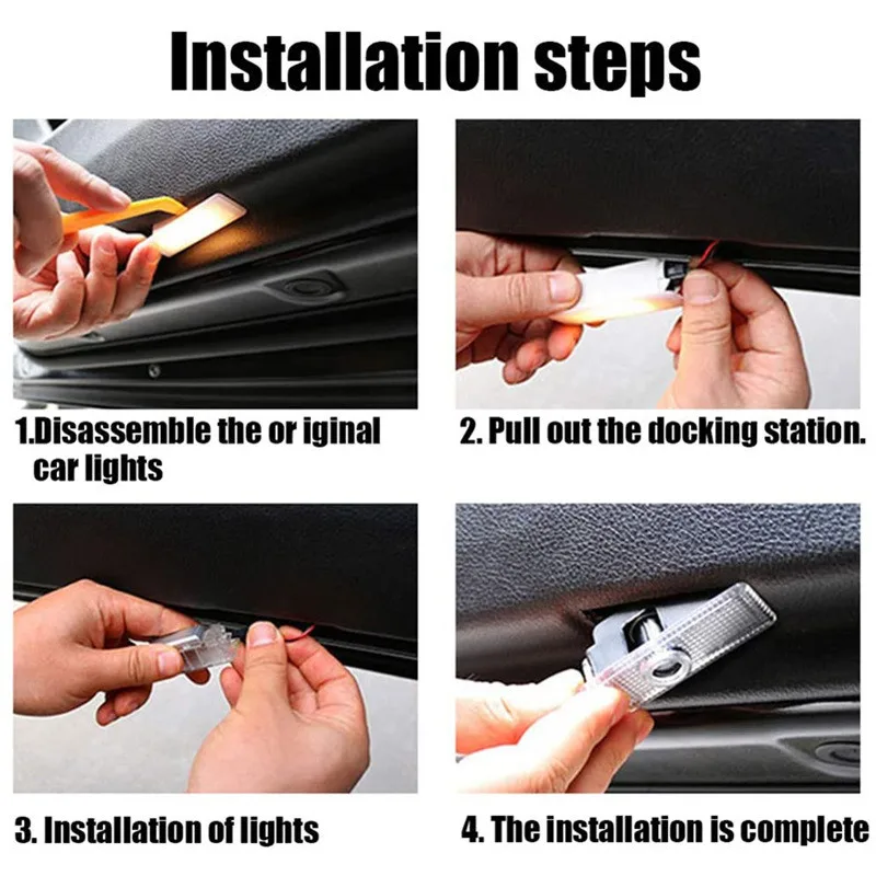 รูปสินค้า โปรเจคเตอร์ไฟ LED ประตูรถยนต์ BMW รุ่น E90 E92 E60 E61 F01 F02 F10 F30