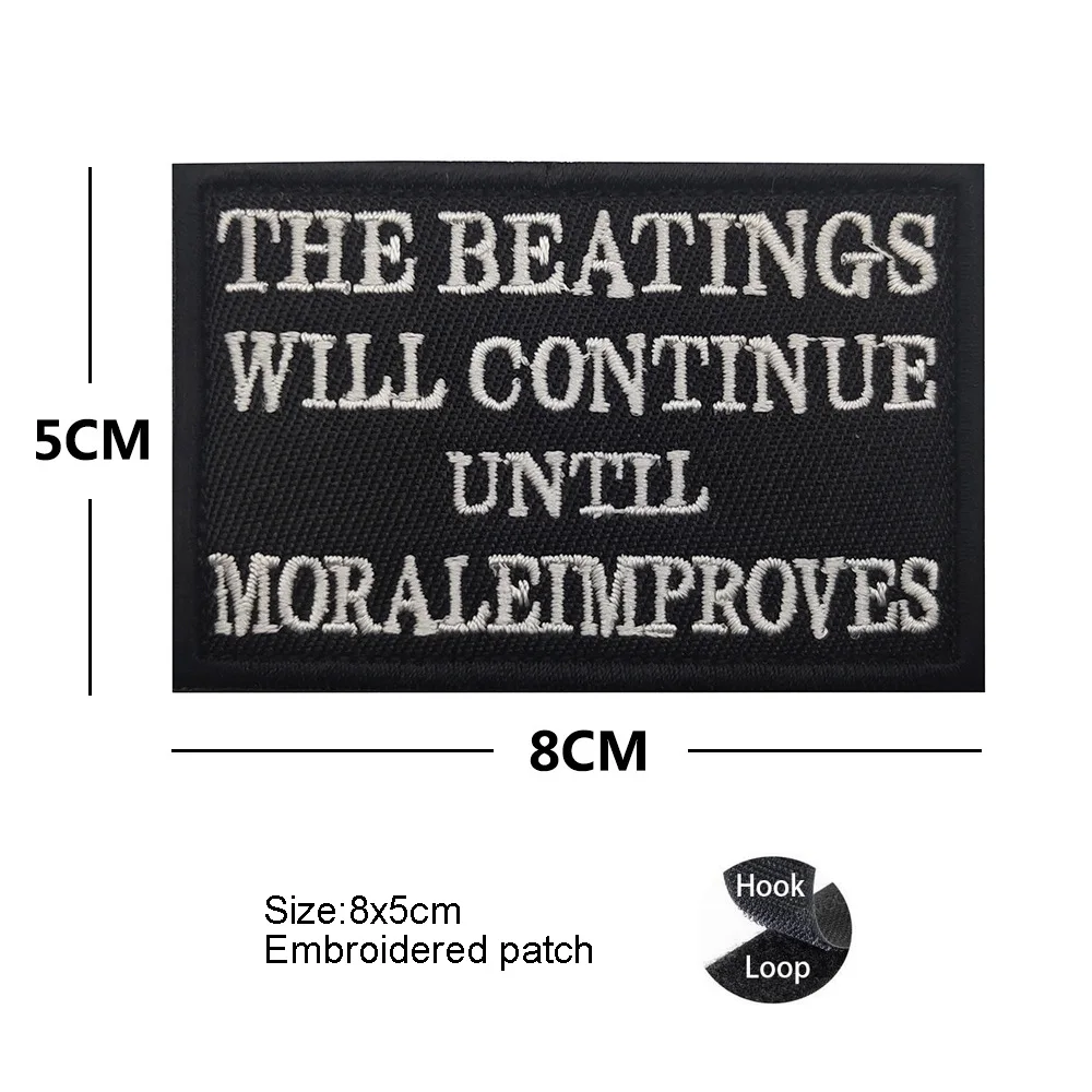 Personalized Alphabet Embroidery Patch - Fun Outdoor Bag Badge with Hook and Loop Attachment