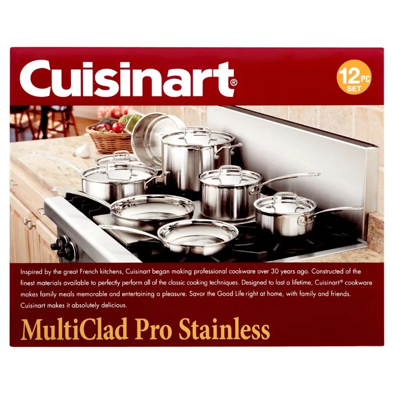 Conair-Cuisinart MultiClad Professional Stainless Steel 1.5 qt Saucepan with Cover