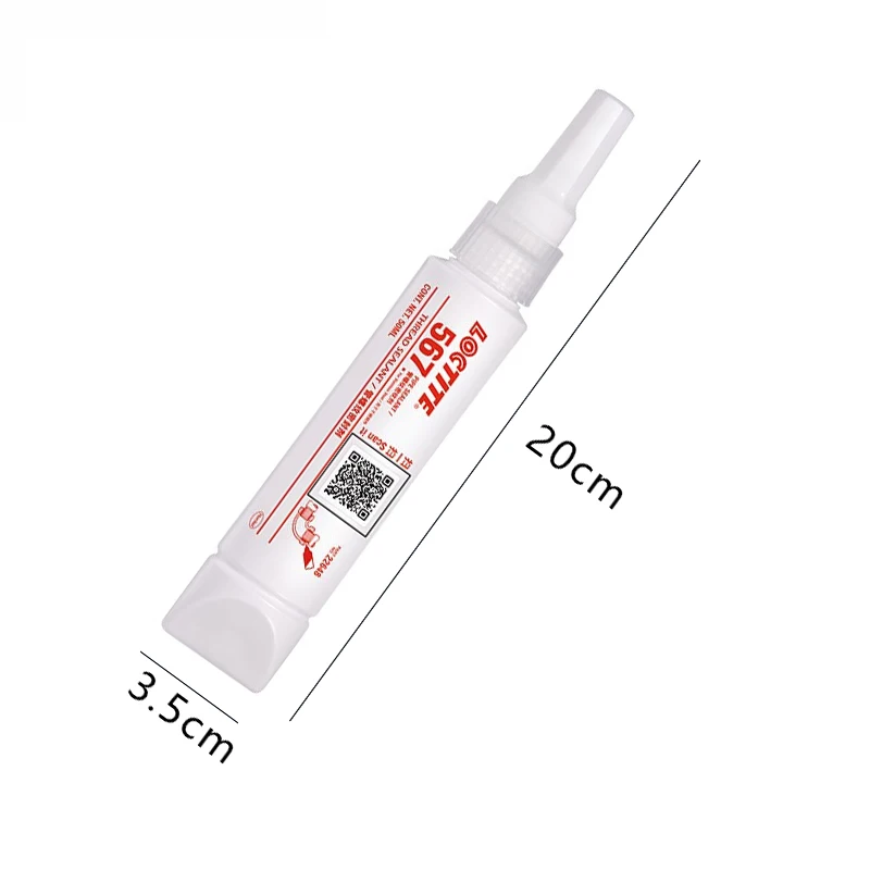 Loctite 574 573 592 565 577 567 Filettatura Per Tubi Sigillante Riparazione Metallo Sigillante Adesivo Tubo Bianco Per Tubo Dell'Acqua Tubo Pressione 