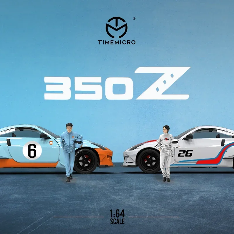 

Time Micro 1:64 Nissan 350Z Blue Martini Diecast Model Car