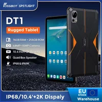 FOSSiBOT DT1 Tablet Android 13 10.4inch FHD+ 2K Display 8GB 256GB 11000mAh 18W Fast Charge 48MP Camera Tablet Rugged Tablet Pad 1