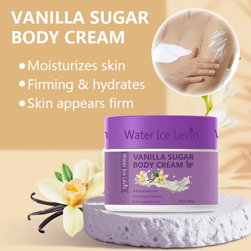Vanilla Sugar Firming Body Cream Prevent Skin Dryness Improve Rough Deeply Moisturize And Nourish Smooth Skin Body Care Product 2