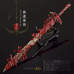 Blasphemous Blade Replica: Taker's Flames Greatsword Fan Collectible from a Hit RPG (With Display Stand)