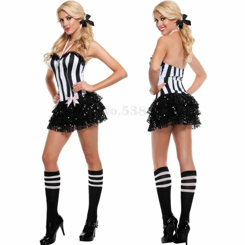 

Униформа для ролевых игр на Хэллоуин, женский сексуальный костюм для косплея, женская одежда для тренера, полосатая одежда для чирлидинга, маскарадное платье для представлений