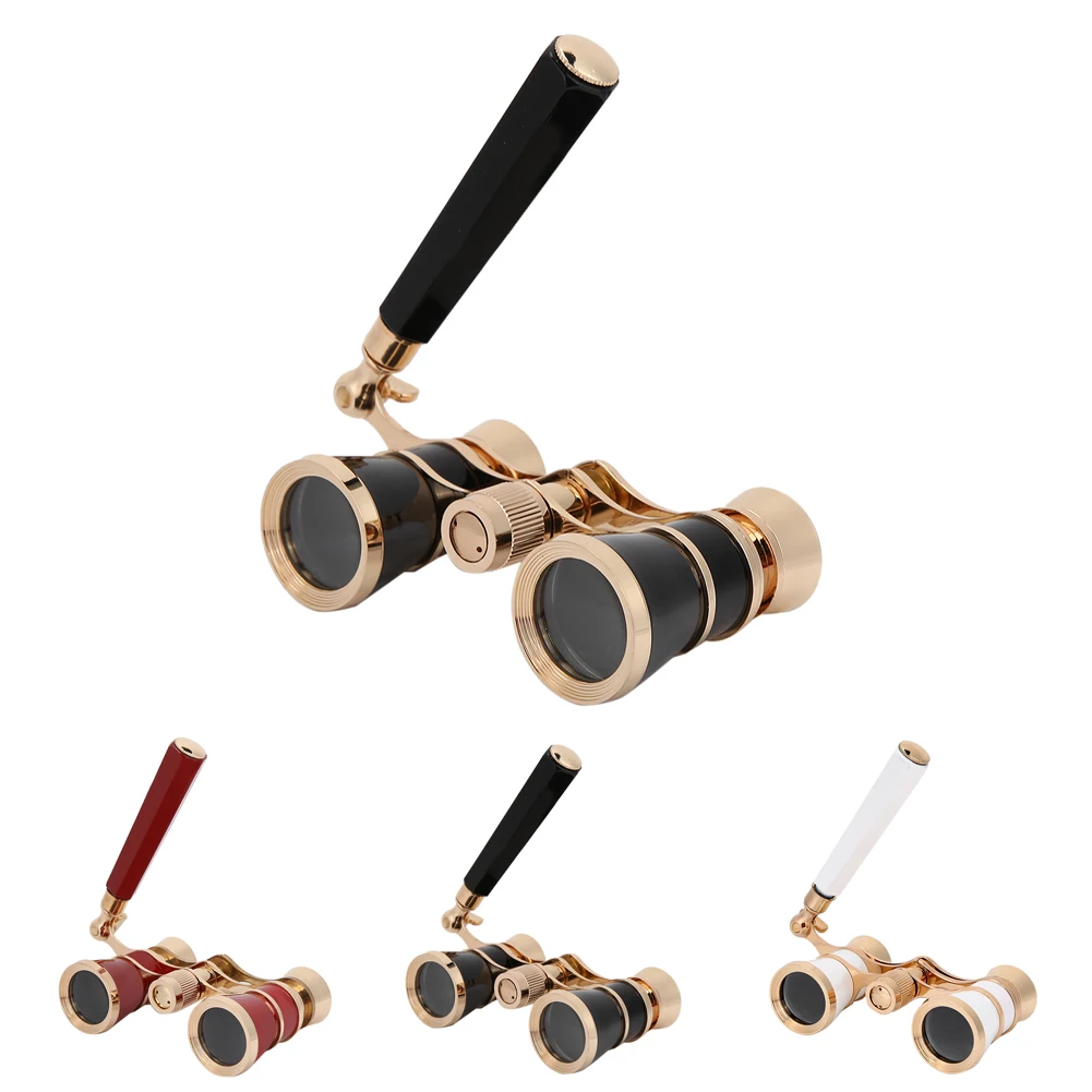 Outdoor Camping Theater Binocular 3X25 Opera Binocular Telescope Theater Portable for Women Girls Children