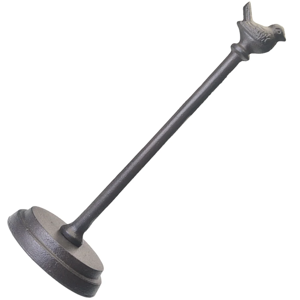 Cast Iron Bird Roll Holder Kitchen Towel Storage Standing Paper Rack Countertop Desktop 2