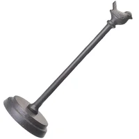 Cast Iron Bird Roll Holder Kitchen Towel Storage Standing Paper Rack Countertop Desktop 2