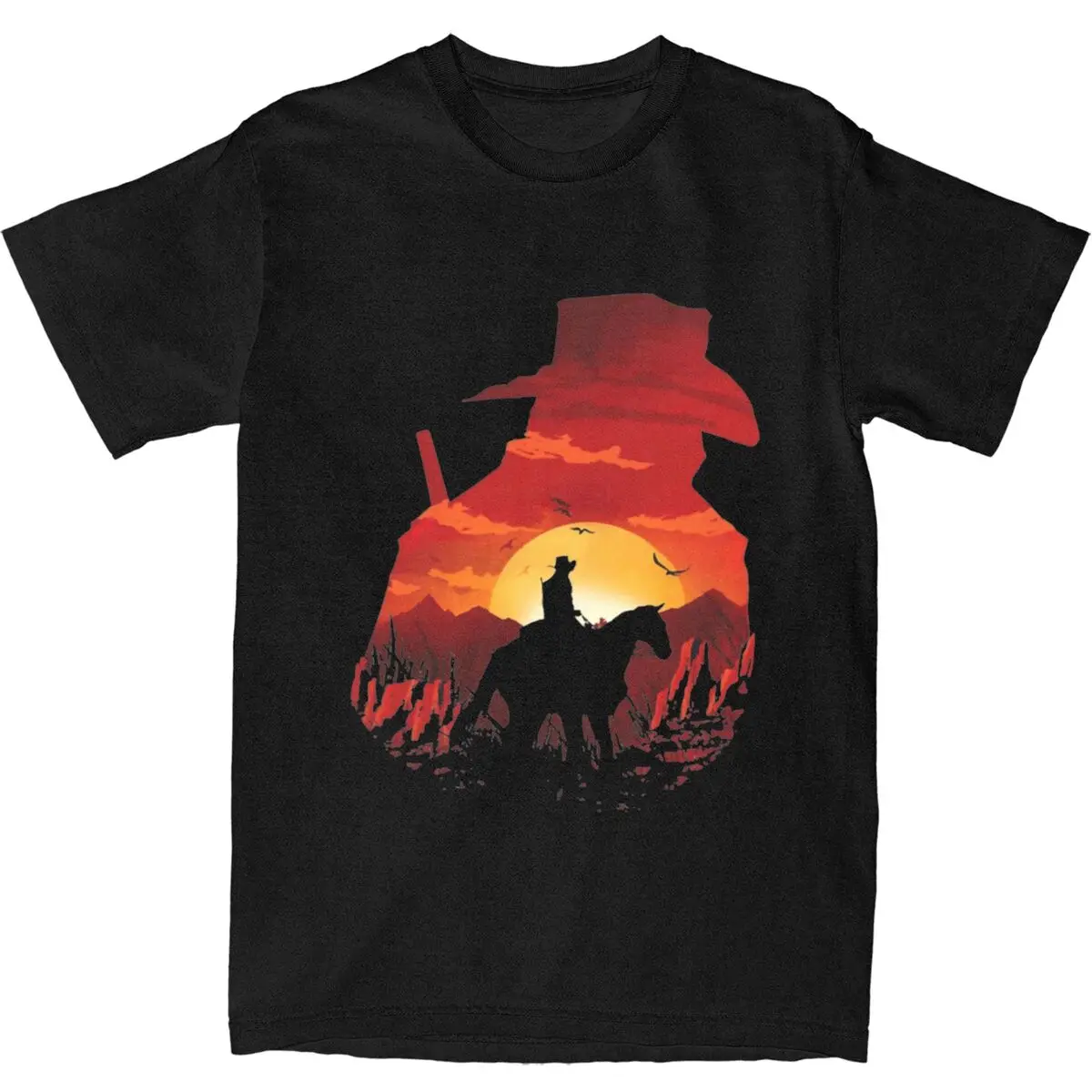 

Oversized T Shirt Red Dead Cotton T Shirts arthur morgan cowboy Fashion Tshirt for Men's Summer Y2K Funny Short Sleeve Clothing