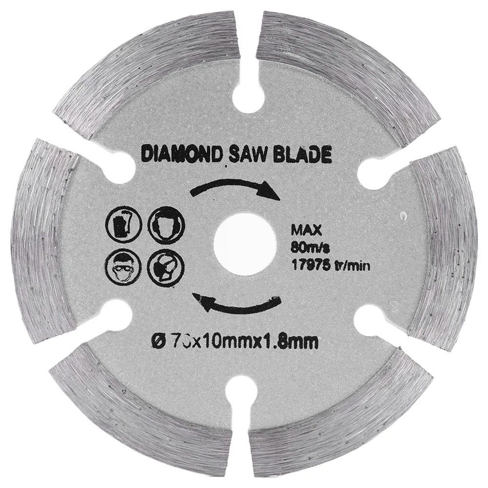 3 Inch/75mm Cutting Blade Diamond Grinding Wheel Blade Angle Grinder Saw Blade for Cutting Tile Ceramic Concrete Marble