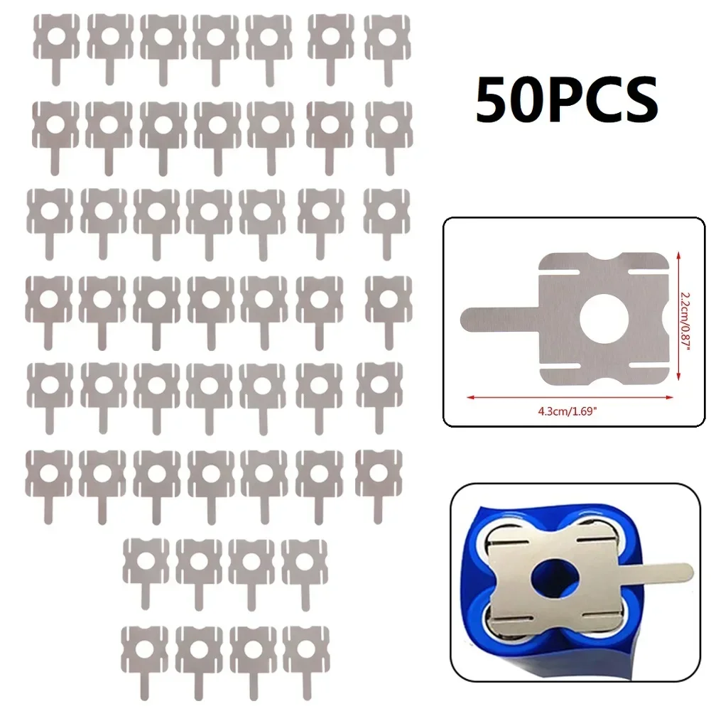 50Pcs 18650 Lithium Battery Pack For Computer Battery Welding Tool