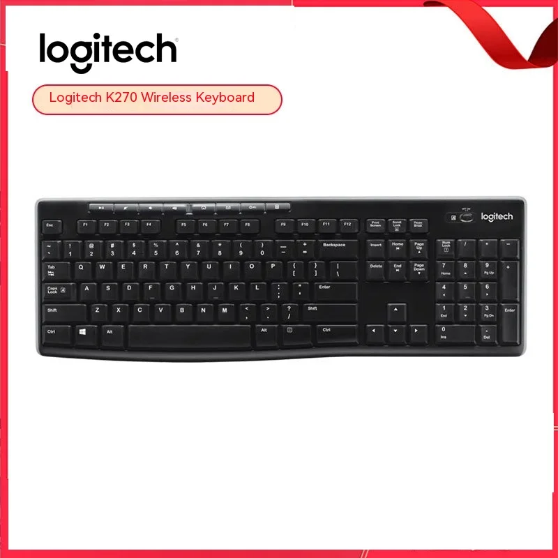 

2023 New Logitech K270 Wireless Keyboard Office Home Business Usb Portable Typing Special Game Esports Chicken Wholesale