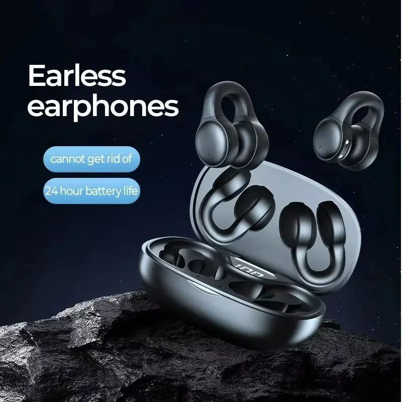TWS X58 Wireless Bone Conduction Headphones Bluetooth Earphones Waterproof Sports Earbuds Earring Ear Hook With Mic Headset 5