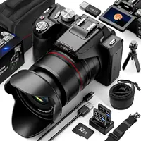 NBD 5K Digital Cameras for Photography 16X Optical Zoom Camera with WiFi & App Control, Vlogging Camera with 180°Flipable Screen