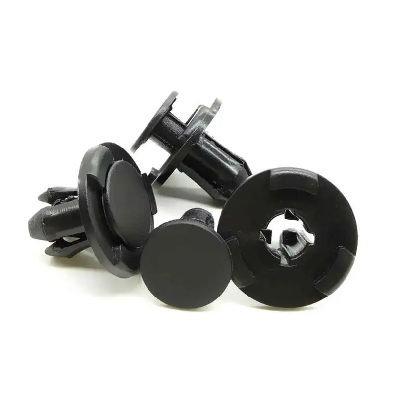 Retenedor de remache de plástico para coche, Clip de sujeción de parachoques automático, guardabarros, Clips de fijación tipo empuje para Nissan Livina TIIDA Sylphy, 50 unids/set, 8mm