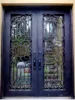 Factory Wholesale Iron Doors Double Entrance Iron Front Entry Door Security Door 3