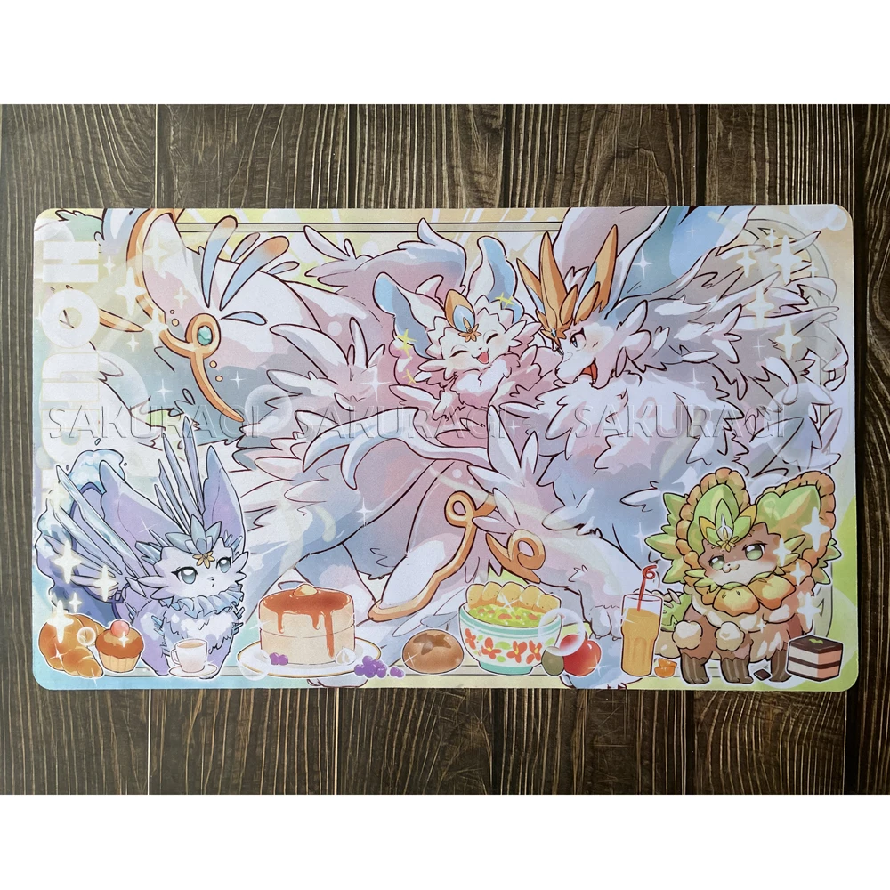 

Yu-Gi-Oh Purrely Happy Memory Epurrely Happiness Card Pad Playmat YGO Mat KMC TCG YuGiOh Mat-305