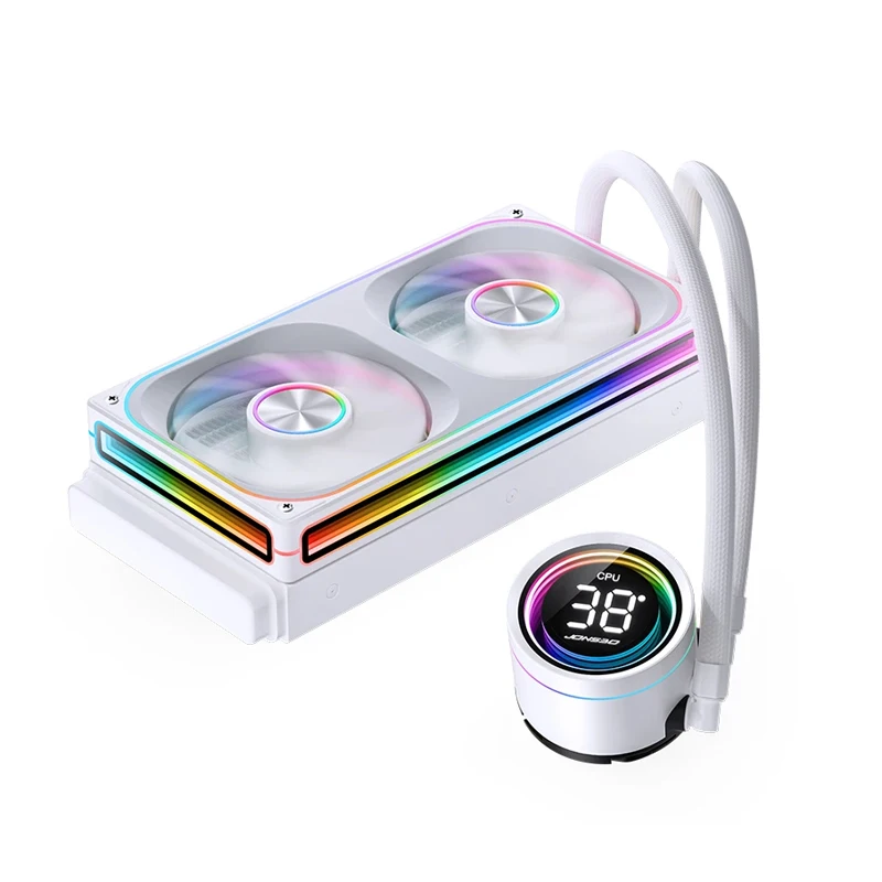 JONSBO TH-240 ARGB 水冷クーラー　240逆向きファンセット JONSBO TH-240/360 All-in-One Water Cooling ARGB Cooler Head