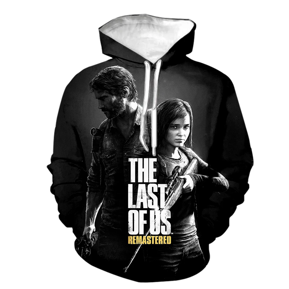 

The Last Of Us 3D Print Hoodies Game Printing Cosplay Sweatshirt Men Women Fashion Streetwear Hoodie Hip Hop Pullover Male Hoody