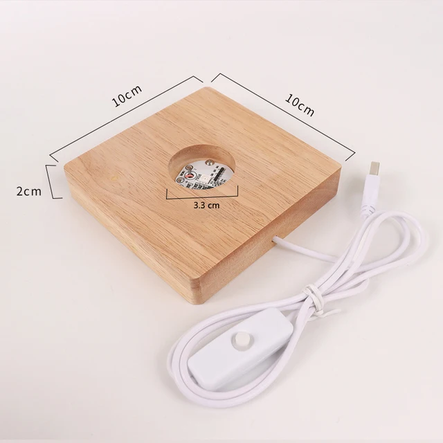 木製とレジンの常夜灯LED 2個セット 木製とレジンの常夜灯LED 2個セット 充電式リモコン付き木製LEDライト,