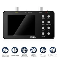 SCO2 Dual Channel Digital AUTO Oscilloscope PWM 50M 10Mhz Sampling Rate 2.5KSa/S Analog Bandwidth for Electronic Repair Tools 2